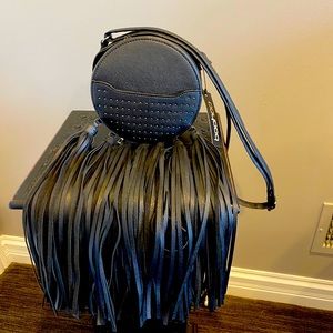 Fringe Handbag w Studs